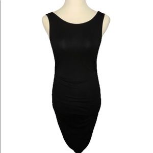 Forever 21 Black Sleeveless Backless Dress Size Large